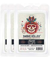 3 Packs of Beamer Candle Co. Smoke Killer Collection Wax Drops, 6-Count Pack - Smoke Killer Scent + Beamer Smoke Sticker