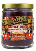 Smoke Odor Exterminator 13oz Jar Candle, Cherry Bomb