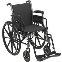 K3 Wheelchair Ltwt 18 w/DDA & S/A Footrests