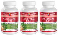 Goldenseal Root Supplements - GOLDENSEAL Root Extract - Urinary Tract Support (3 Bottles)