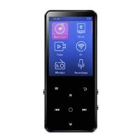 Festnight BENJIE K11 8GB MP3 MP4 Digital Player Metal BT Music Video Player w/2.4 Inches Screen Touch Buttons FM Radio Voice Recording E-Book TF Card Reader