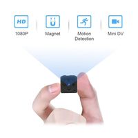 Mini Cop Spy Cam Cop Camera As Seen On TV 1080P HD Hidden Camera Nanny Cam with Night Vision and Motion Detection Wireless Wearable Spy Body Camera Surveillance for Home Car Office Indoor and Outdoor