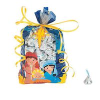 Fun Express - Nativity Cello Bags for Christmas - Party Supplies - Bags - Cellophane Bags - Christmas - 12 Pieces