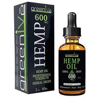 GreenIVe - Hemp Oil - Best Quality Hemp Plant Oil - USA farmed and Bottled - Exclusively on Amazon (2 Ounce 600mg, Spearmint)