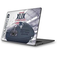 Skinit Decal Laptop Skin for MacBook Pro 15 (2011-2012) - Officially Licensed NFL New England Patriots Super Bowl Champs Design