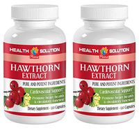 antioxidant Vitamins for Women - Hawthorn Extract - Heart Support (2 Bottles)