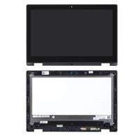 FirstLCD 13.3 inch LCD Display Touch Screen Digitizer Frame Assmebly Screen Replacement for Dell Inspiron 13 7352 7353 P57G001 Round Corner