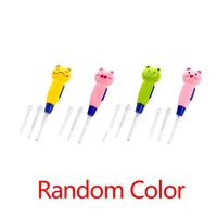 You May Cartoon Animal Light Ear Wax Remover Set Kids Toddlers Infants Baby Adult Earwax Remover Kit Ear Pick Spoon Random Cartoon