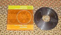 Ampex 344 Reel to Reel Tape 7 Inch Reel Low Noise Recordable Tape