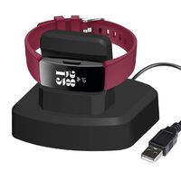 Aresh Compatible with Fitbit Inspire HR Charger, with 3(ft) USB Cable Charger Stand Dock Station for Fitbit Inspire HR/Fitbit Inspire Fitness Tracker