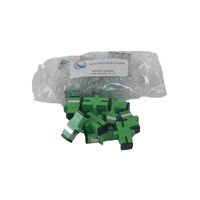 PacSatSales - Fiber Optic Couplers and Adapters - ST, SC/APC, SC, LC, FC - Industry Proven - Singlemode. (SC/APC to SC/APC)