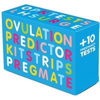 PREGMATE 30 Ovulation and 10 Pregnancy Test Strips Predictor Kit (30 LH + 10 HCG)