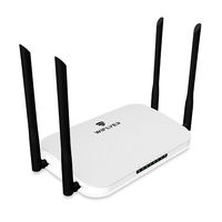 Wiflyer Dual Band 1200Mbps WiFi Router, Gigabit Ethernet, AC1200 Smart WiFi Router, High Speed Wireless Range Extender, Parental Control&QoS, Home Office Wireless WiFi Router