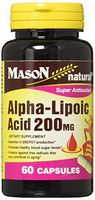 Mason Alpha Lipoic Acid 200 Mg Capsules, 60Count