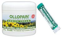 Ollois Ollopain Arnica Bundle- Ollopain Arnica Cream + Arnica 30C - for Pain Relief, 1 (4 Ounce) &1