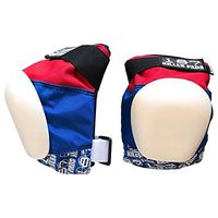 187 KILLER PADS Pro Knee (Red/White/Blue, X-Large)…