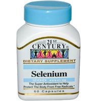21st Century, Selenium, 200 mcg, 60 Capsules