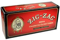 Zig Zag Full Flavor Red RYO Cigarette Tubes - 100mm Size 200ct Box (5 Boxes)