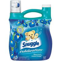 Snuggle Exhilarations Blue Iris & Ocean Breeze Concentrated Liquid Fabric Softener, 96 Oz, 112 Loads