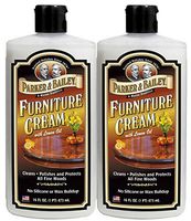 Parker & Bailey Furniture Cream with Lemon Oil, 16 oz, 2 Pack Set