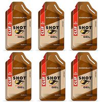 Clif Shot Gel - Chocolate - 6 Pack (6 x 1.2oz Packs)