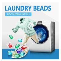 Portable Laundry Gel Water-Soluble Laundry Scent Boosters Concentrated Scent Fragrance Colorful Laundry Ball Pods Travel Washing Liquid Pod Table for Clothes Washing Capsules(Pack of 30)