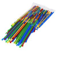 Spoon Straws Case of 800 Great for Shaved Ice or SNO Cones