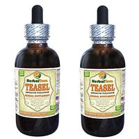 Teasel (Dipsacus fullonum) Tincture, Dried Root Liquid Extract (Brand Name: HerbalTerra, Proudly Made in USA) 2x4 fl.oz (2x120 ml)