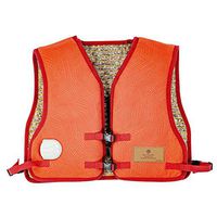 Healthyline Far Infrared Heated Vest - Shoulder and Back Pain Relief – Hot Amethyst Stone Sauna Pad – Electric Auto Shut Off - 36" x 22"