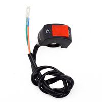 Universal 7/8" Light On Off Switch Button for 50cc 110cc 125cc Motorcycle Scooter Dirt Pit Bike