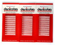 DENICOTEA 6mm Slim Filters for Denicotea cigarette holder - total 3 x 10 filters