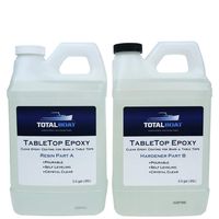 Crystal Clear Epoxy Resin | TotalBoat 1 Gallon Epoxy Resin & Hardener Kit for Bar, Table Tops & Countertops | Pro Epoxy Coating for Wood, Concrete, Art