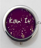 BlackKey Killin it 3-Compartment Decorative Pocket Gift Box Case Organizer for Pill, Color 1 -866