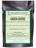 Green Coffee - 50% Chlorogenic Acid - Natural Robusta Bean Fruit Extract Powder (Coffea robusta), 12 oz (340 g)