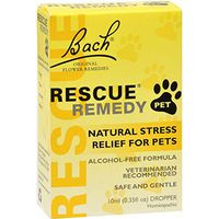 Bach Flower Remedies Rescue Remedy Stress Relief For Pets - 10 ml (Pack of 2)