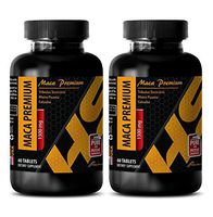 Libido Booster - MACA Premium - Maca Plus Men - 2 Bottles 120 Tablets