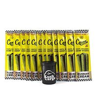 Canna Wraps Hemp Wraps (12 Packs, 2 Wraps Per Pack) Russian Cream Includes KC Jar