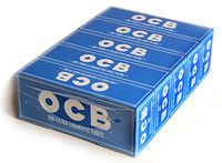 1000 OCB Blue Filter cigarette TUBES from Hemp paper