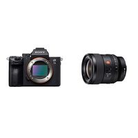 Sony a7 III Full-Frame Mirrorless Interchangeable-Lens Camera with  24mm F/1.4-16 Fixed FE GM Wide-Angle Prime Lens, Black