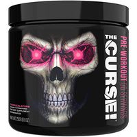JNX Sports The Curse! Pre Workout Supplement - Intense Energy & Focus, Instant Strength Gains, Enhanced Blood Flow - Nitric Oxide Booster with Creatine & Caffeine - Men & Women | Tropical Storm | 50 Srv