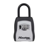 Master Lock 5400D Set Your Own Combination Portable Lock Box, 5 Key Capacity, Black