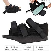 Post Op Shoe -Lightweight Walking Boot Adjustable Straps - Post Injury Surgical Foot Cast - Durable Square Toe Orthopedic Support Brace for Broken Bones -Men, Women Fits Right or Left Foot (40)