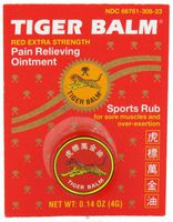 Tiger Balm Pain Relieving Ointment 0.14 OZ