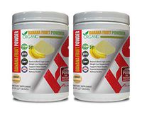 Cardiovascular Supplement - Banana Fruit Organic Powder - Banana Extract Pure Organic - 2 Cans 16 OZ (130 Servings)