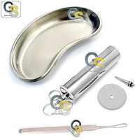 G.S 3 PIECE EAR WAX CLEANING KIT, EAR WAX SYRINGE, EAR WAX REMOVER, KIDNEY BOWL