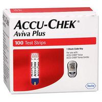 Accu-Chek Aviva Plus Test Strips -100 ct, Pack of 2
