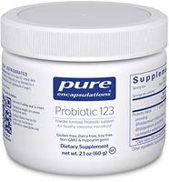 Pure Encapsulations - Probiotic 123 - Children's Probiotic Support for Healthy Intestinal Microflora - 2.1 Ounces