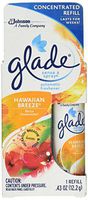 Glade - Sense & Spray Refill Hawaiian Breeze - 0.43 Oz. (Pack of 4)