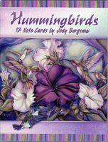 Jody Bergsma "Hummingbirds" Mini Notecards Assortment #34648 - Blank inside