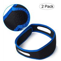 BOLLAER Anti Snoring Chin Strap(2 Pack), Snore Stopper Strap, Best Adjustable Stop snoring Device, Sleep aids Chin Strips, New Anti-Snoring Strap for Men Women